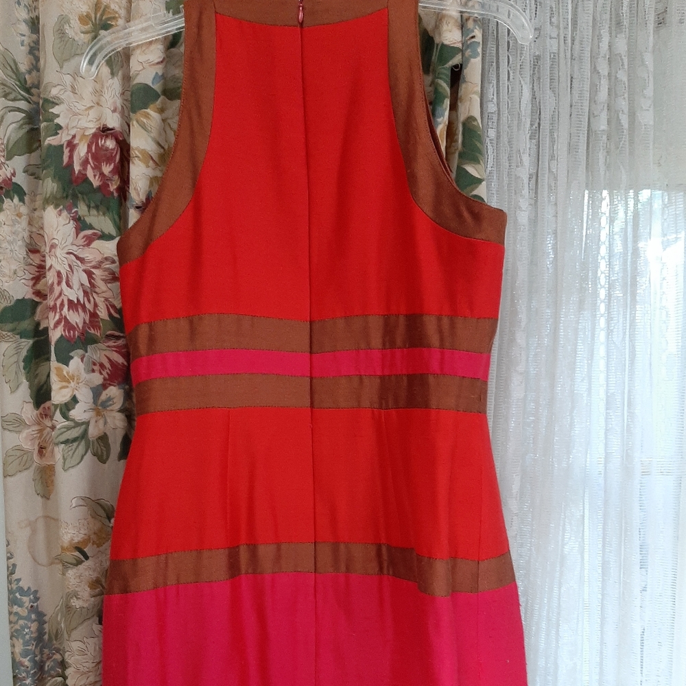 Cache colorful cocktail dress size 8